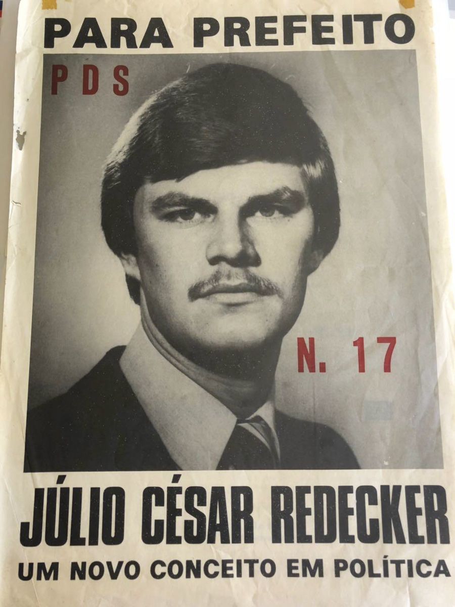 PRIMEIRO CARTAZ CAMPANHA DE 1982